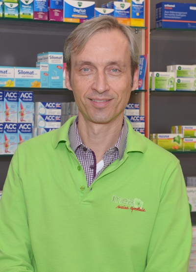 Approbierter Apotheker, Inhaber Hr. Bruns